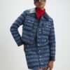Blue Boucle Scallop Trophy Jacket Blue Boucle Scallop Trophy Jacket