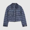 Blue Boucle Scallop Trophy Jacket Blue Boucle Scallop Trophy Jacket