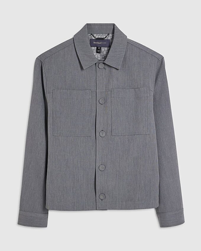 Blue Button Up Jacket