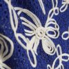 Blue Cornelli Crochet Mini Beach Dress