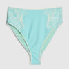 Blue Cornelli Print Bikini Briefs