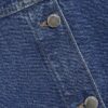 Blue Denim Button Through Mini Dress