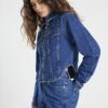 Blue Denim Corset Jacket