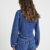 Blue Denim Corset Jacket