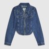 Blue Denim Corset Jacket