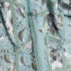 Blue Floral Ruffle Mini Dress