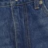 Blue High Waisted Relaxed Straight Leg Jeans