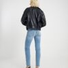 Blue High Waisted Slim Fit Jeans