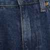 Blue High Waisted Stretch Straight Leg Jeans