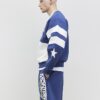 Blue Oversized Fit Mont Prix Sweatshirt