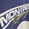 Blue Oversized Fit Mont Prix Sweatshirt