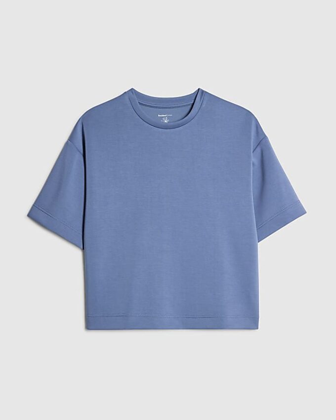 Blue Premium Boxy T-shirt