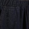 Blue Pull On Barrel Leg Jeans