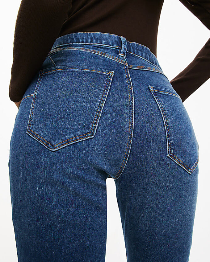 Blue Pull-On Sculpt Slim Jeans Blue Pull-On Sculpt Slim Jeans