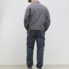 Blue Regular Fit Cargo Trousers