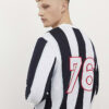 Blue Regular Fit Marello 76 Stripe Jumper