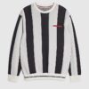 Blue Regular Fit Marello 76 Stripe Jumper