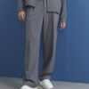 Blue Relaxed Fit Elasticated Trousers