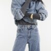 Blue Relaxed Straight Jeans