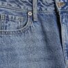 Blue Relaxed Straight Jeans