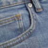 Blue Relaxed Straight Jeans