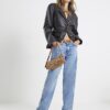 Blue Relaxed Straight leg jeans