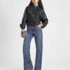 Blue Relaxed straight leg jeans