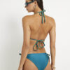 Blue Reversible Bikini Bottoms