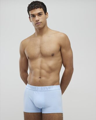 Blue RI Jacquard Pack Of 5 Trunks