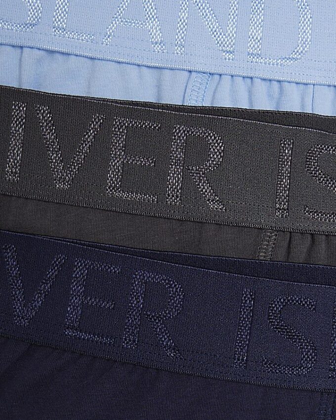Blue RI Jacquard Pack Of 5 Trunks