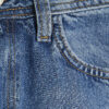 Blue Seamed Barrel Leg Jeans