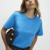 Blue Short Sleeve Slim Fit T-Shirt