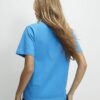 Blue Short Sleeve Slim Fit T-Shirt