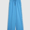 Blue Side Stripe Joggers