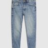 Blue Skinny Capri Jeans