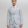 Blue Skinny Fit Check Suit Jacket Blue Skinny Fit Check Suit Jacket
