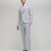 Blue Skinny Fit Check Suit Jacket Blue Skinny Fit Check Suit Jacket