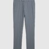 Blue Skinny Fit Pinstripe Suit Trousers