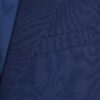 Blue Skinny Fit Textured Suit Jacket