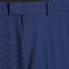 Blue Skinny Fit Textured Suit Trousers