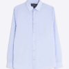 Blue Slim Fit Long Sleeve Shirt