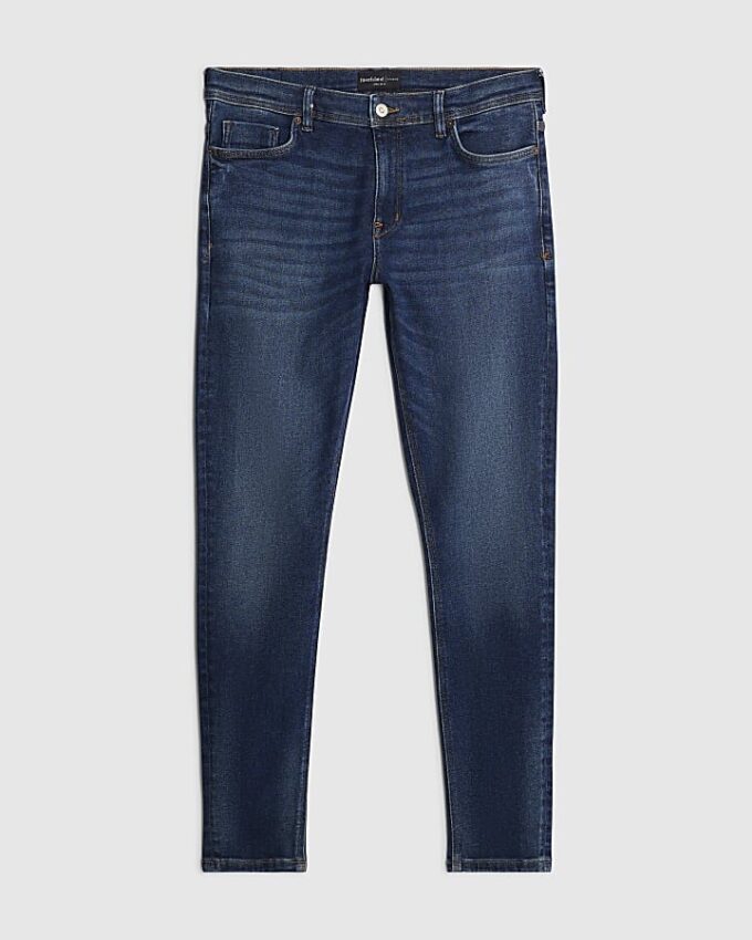Blue Spray On Jeans