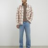 Blue Straight Leg Jeans