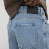 Blue Straight Leg Jeans