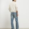 Blue Straight Leg Jeans