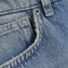 Blue Straight Leg Jeans