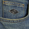 Blue Straight Leg Jeans