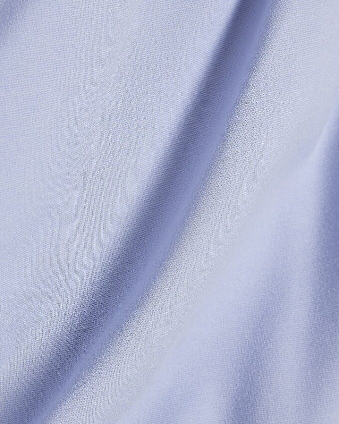 Blue Stretchy Draped Midi Dress Blue Stretchy Draped Midi Dress