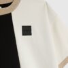 Boys Beige Colour Block Luminis t-shirt