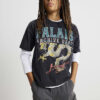 Boys Black Oversized Palais Dragon T-Shirt